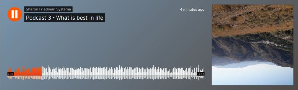 Podcast 3 – What is best in&nbsp;life