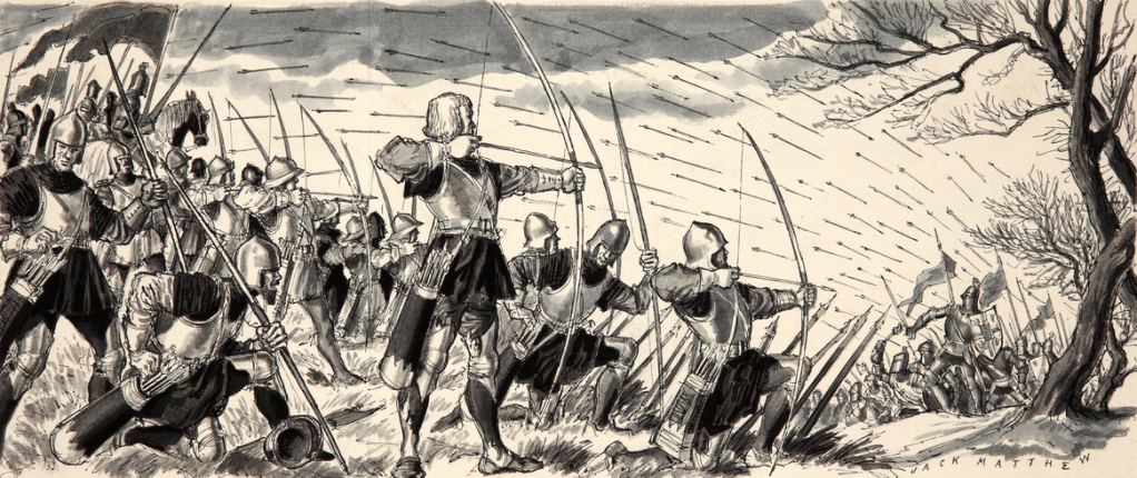 Azincourt was won on&nbsp;Sunday